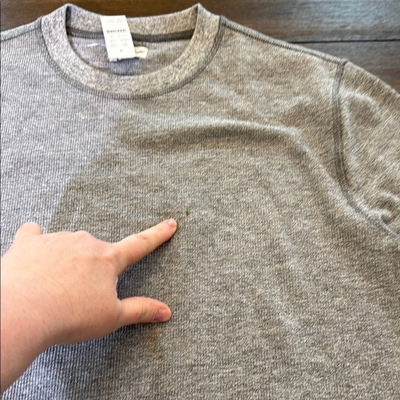 J. Crew Long-sleeve textured sweater-tee Size Small - Picture 4 of 10